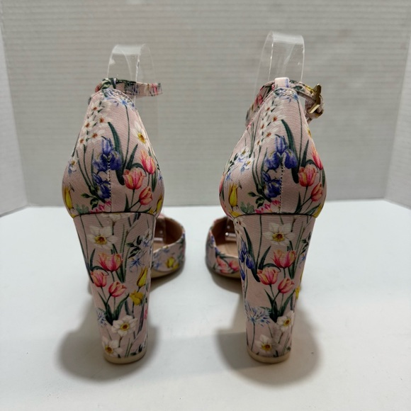 Aldo Floral Multicolor Women's Heels - Picture 6 of 11